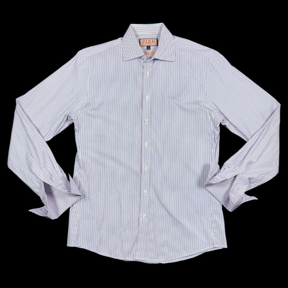 Thomas Pink Blue/Pink Shirt | Size 15